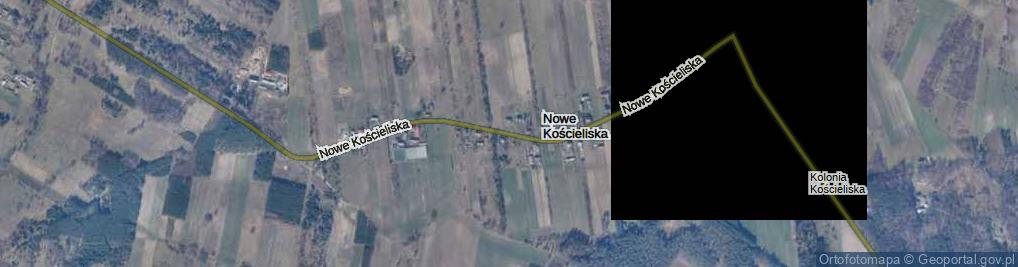 Zdjęcie satelitarne Nowe Kościeliska ul.